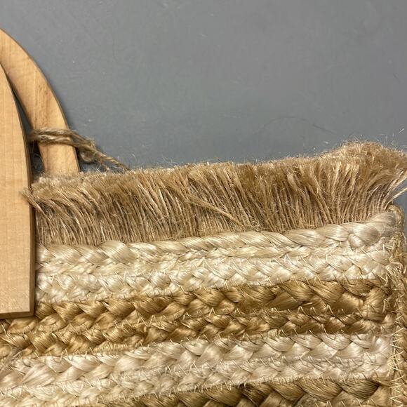NWT Antik Kraft Tote Jute Bag - Picture 4 of 9